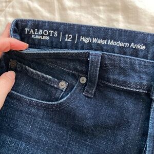 Talbots Flawless High Waist Modern Ankle, 12